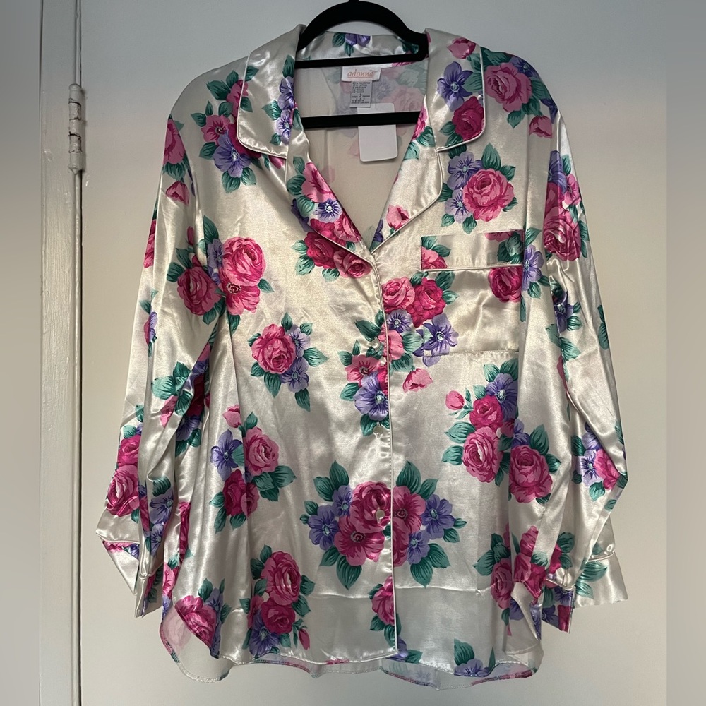 Silk Floral Blouse